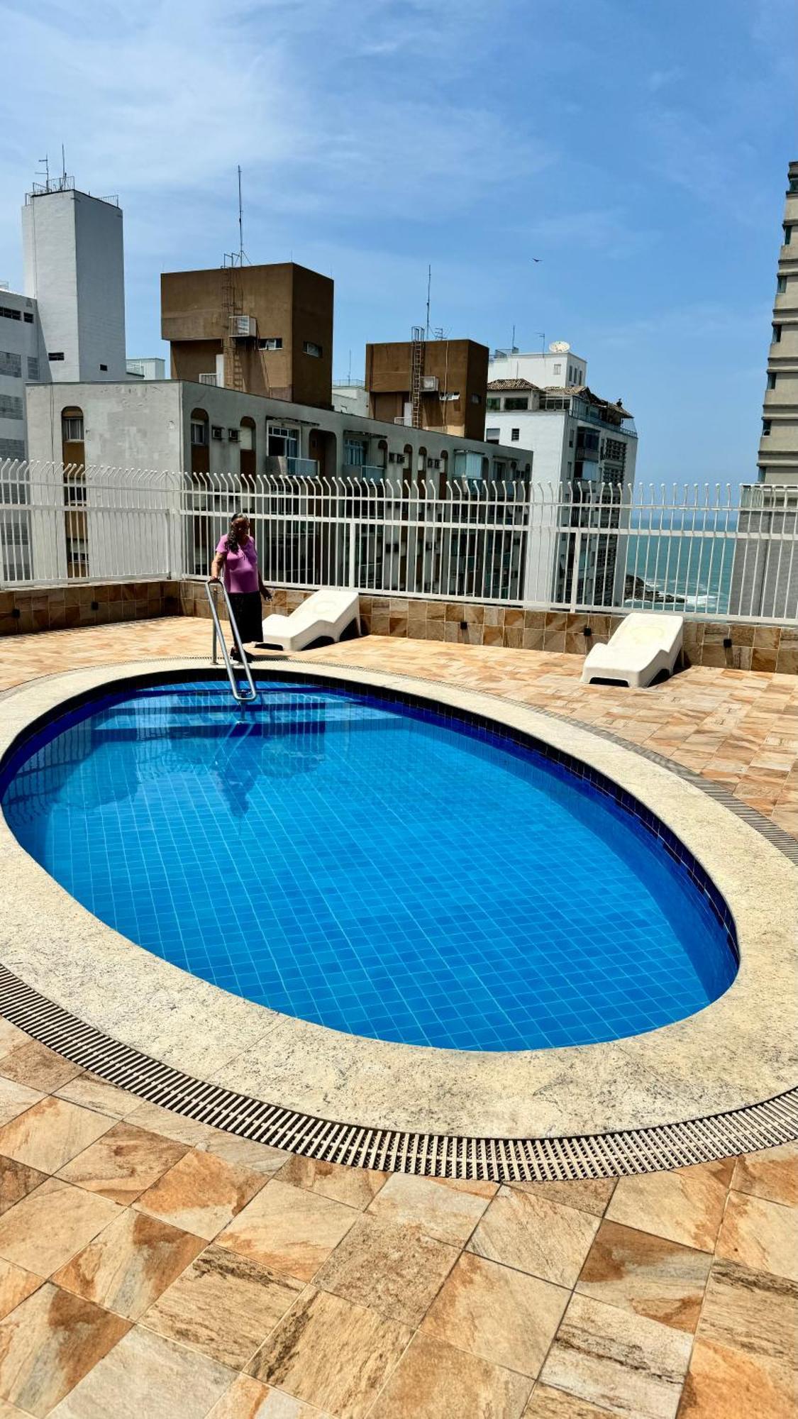 Boulevard Center 2008 - Studio - Com Piscina E Sauna! Apartment Guaruja